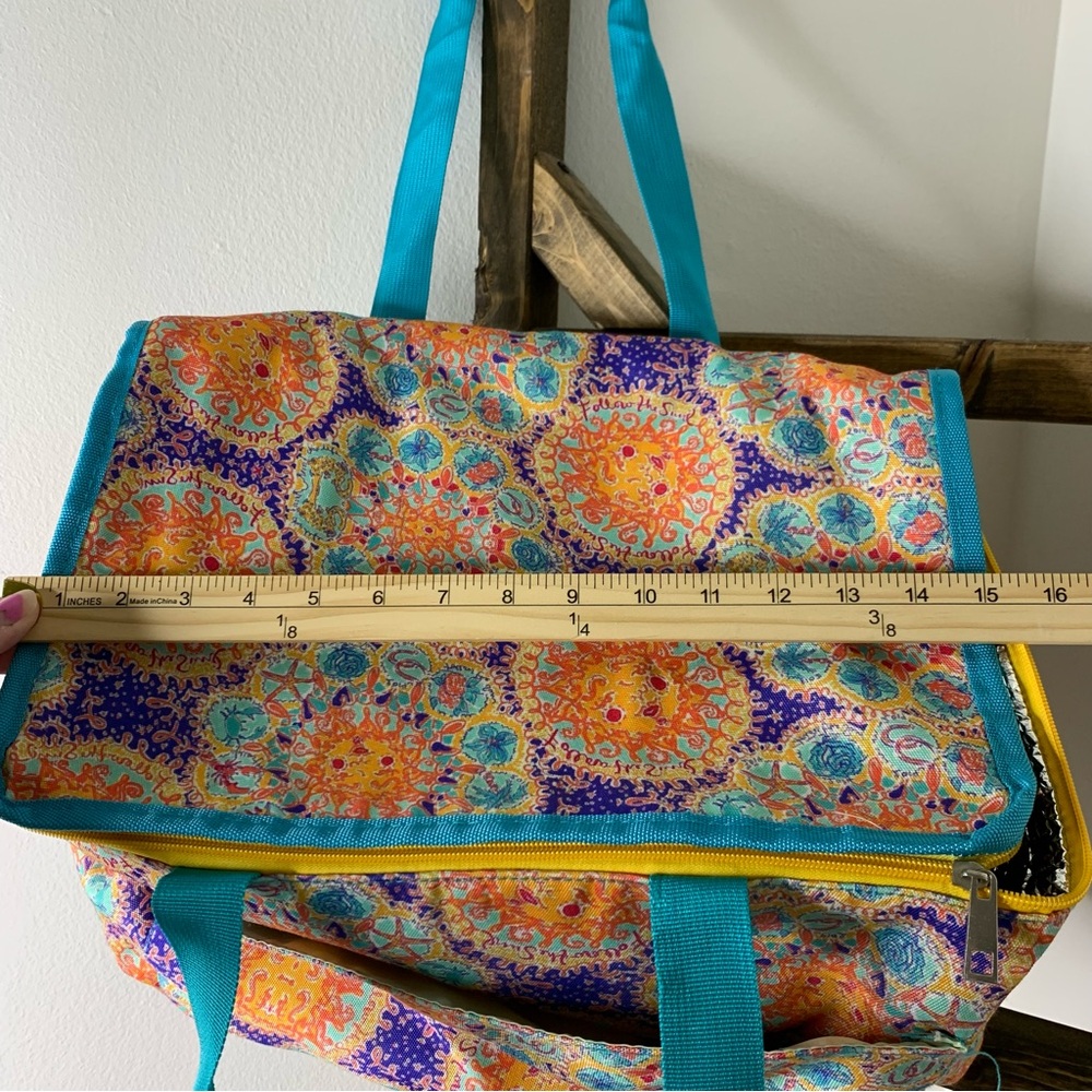 Colorful Patterned Cooler Bag - Picture 5 of 6